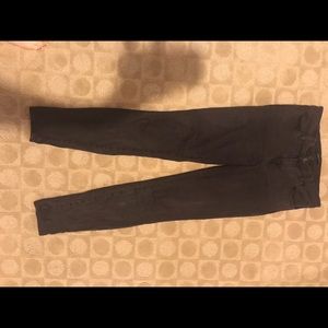 J brand black wash skinny jeans